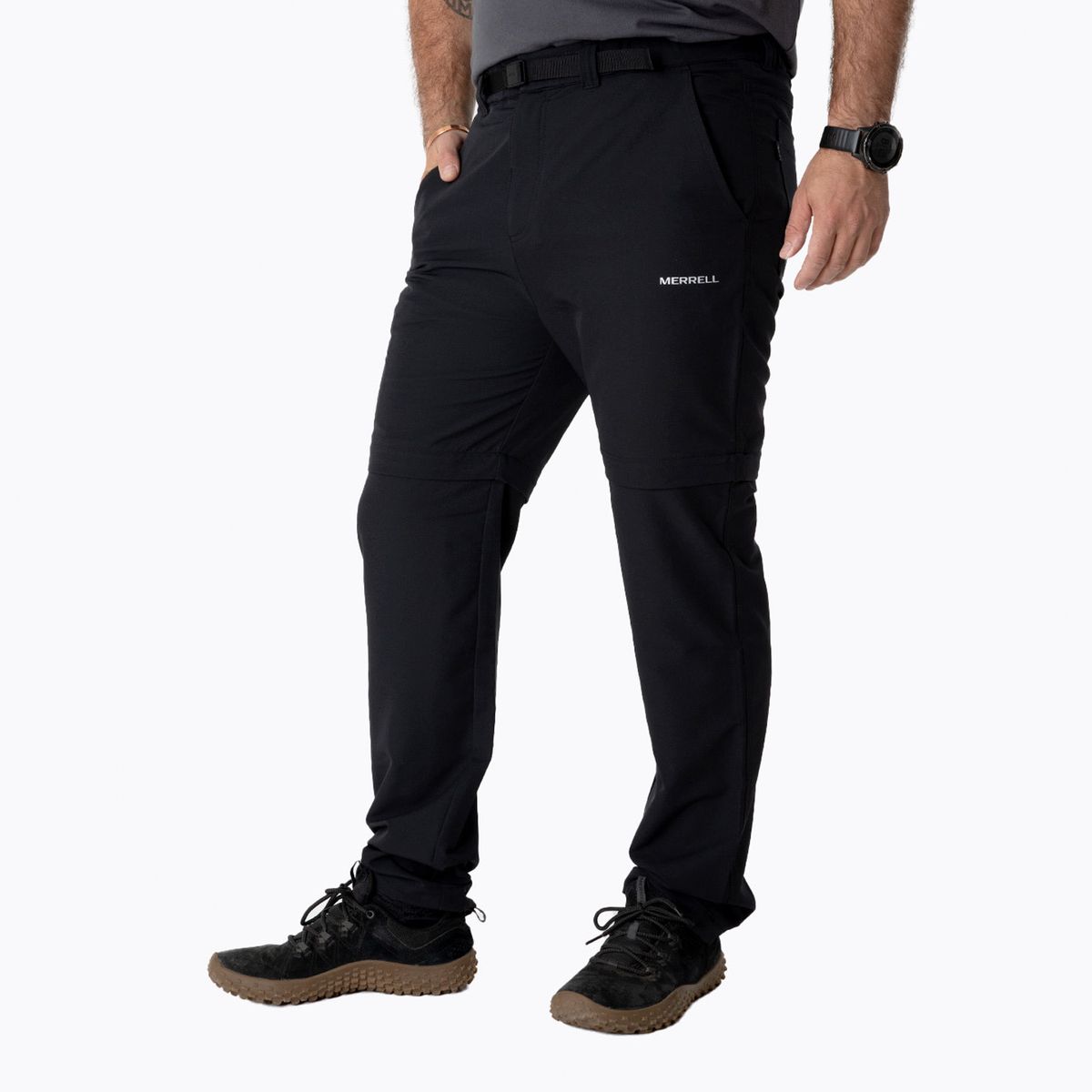 MERRELL - Pantalon Hombre Detachable Negro MERRELL