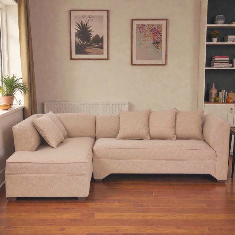 Seccional Sinar Derecho - Tela Lino Sidelli Beige