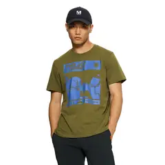 MERRELL - Polera Manga Corta Hombre Joy Verde