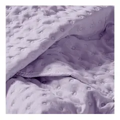 AMERICAN FAMILY - Quilt 2 Plazas Cannon Dots Heatpress Blanco Premium