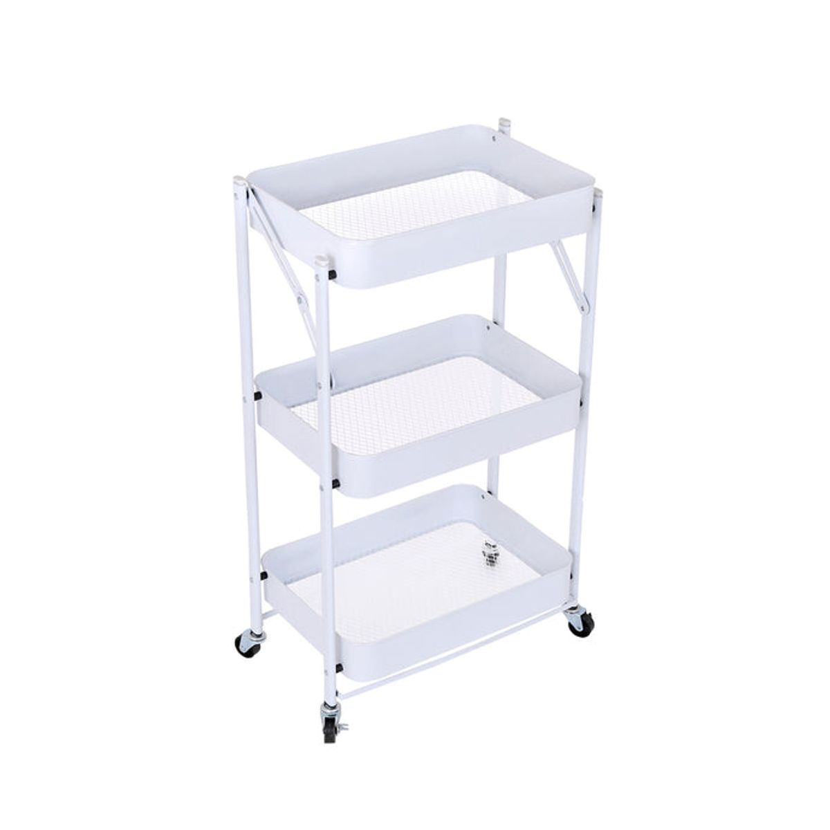 GENERICO - Organizador Con Ruedas 3 niveles Blanco