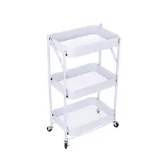 GENERICO - Organizador Con Ruedas 3 niveles Blanco