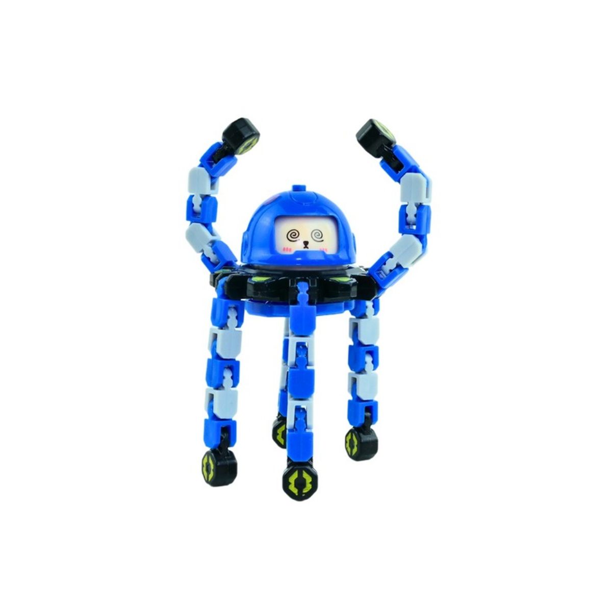 SOLEIO - JUGUETE FIDGET SPINNER TRANSFORMABLE ANTIESTRÉS AZUL