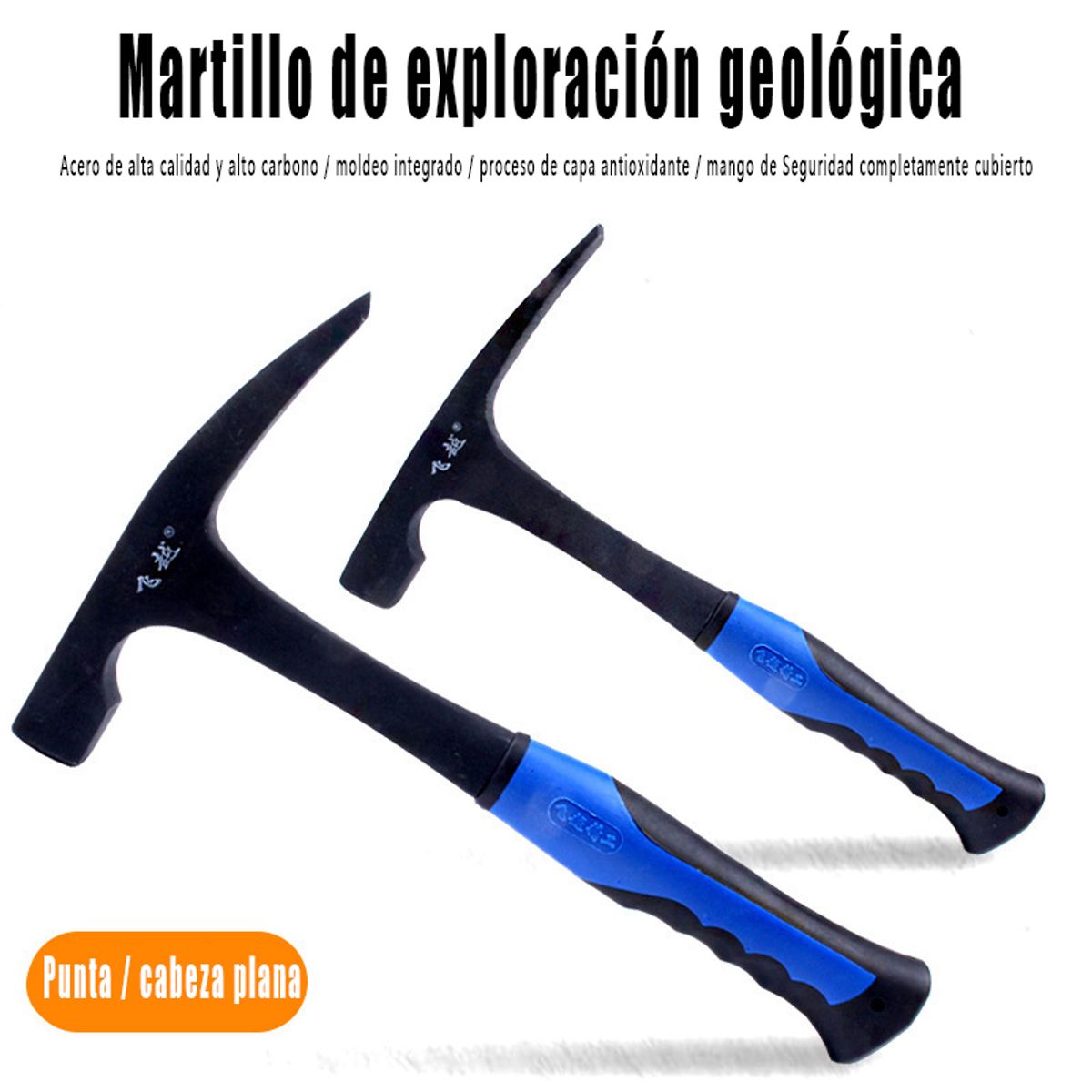 GENERAL - Geologico Profesional Martillo Puntiagudo Multifuncional