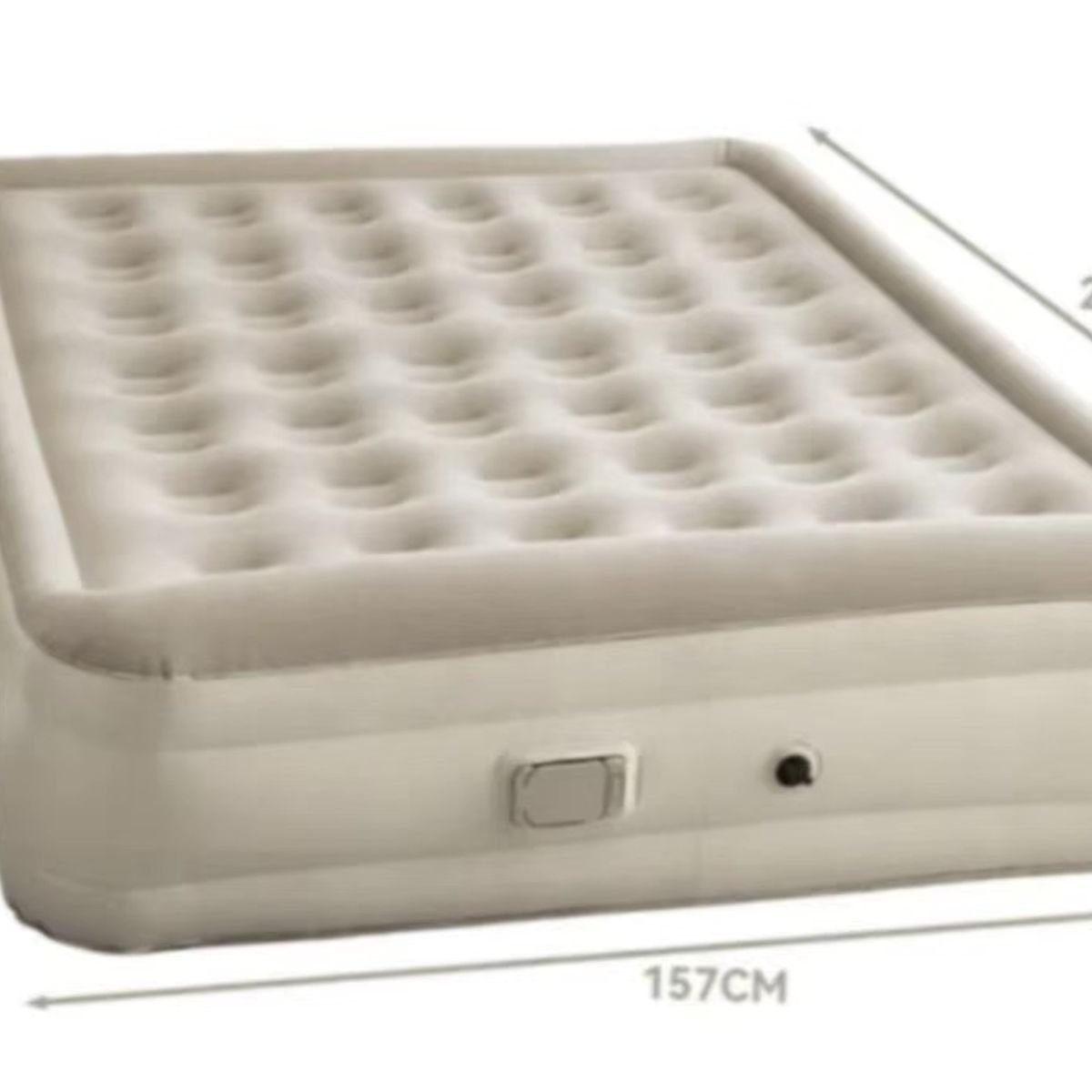 ANYHOGAR - Colchón Inflable   2 Plazas Bomba Eléctrica Recargable Almoh