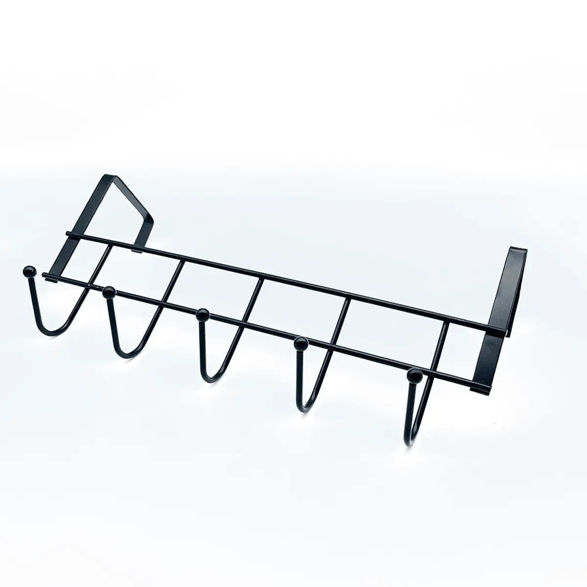 GENERAL - 2pcs Gancho Sobre Puerta Colgador Perchero Toalleros 5cm más ancho