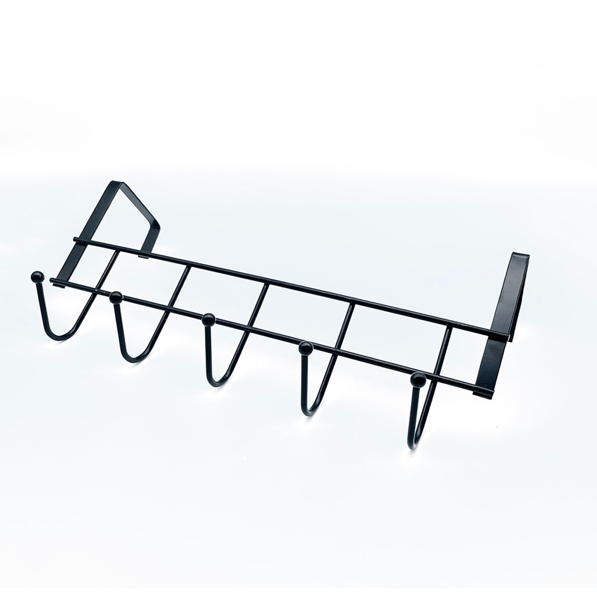 GENERAL - 2pcs Gancho Sobre Puerta Colgador Perchero Toalleros 5cm más ancho