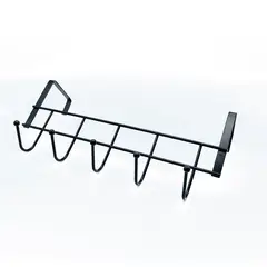 GENERAL - 2pcs Gancho Sobre Puerta Colgador Perchero Toalleros 5cm más ancho