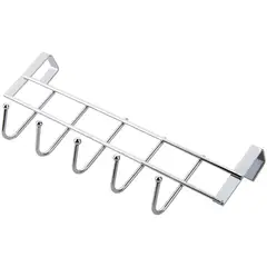 GENERAL - 2pcs Gancho Sobre Puerta Colgador Perchero Toalleros 5cm más ancho
