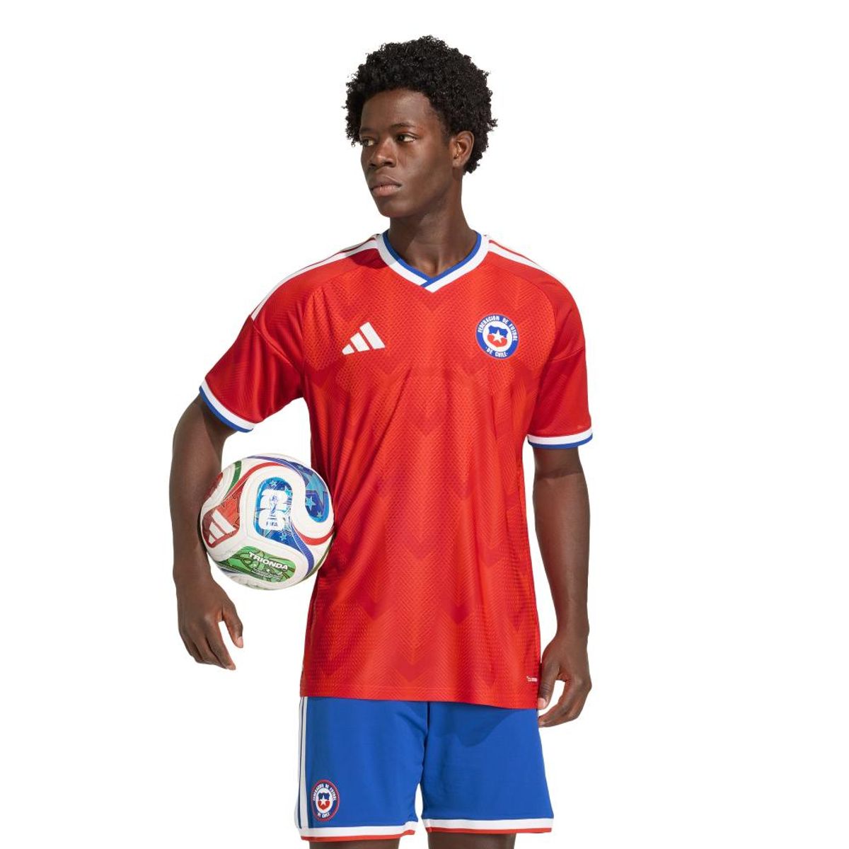 ADIDAS - Camiseta de Fútbol Local Chile 26 Versión Jugador Hombre adidas