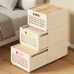 UMEXUS - 3 Cajas De Almacenamiento Para Organizar Plegable Ajustable