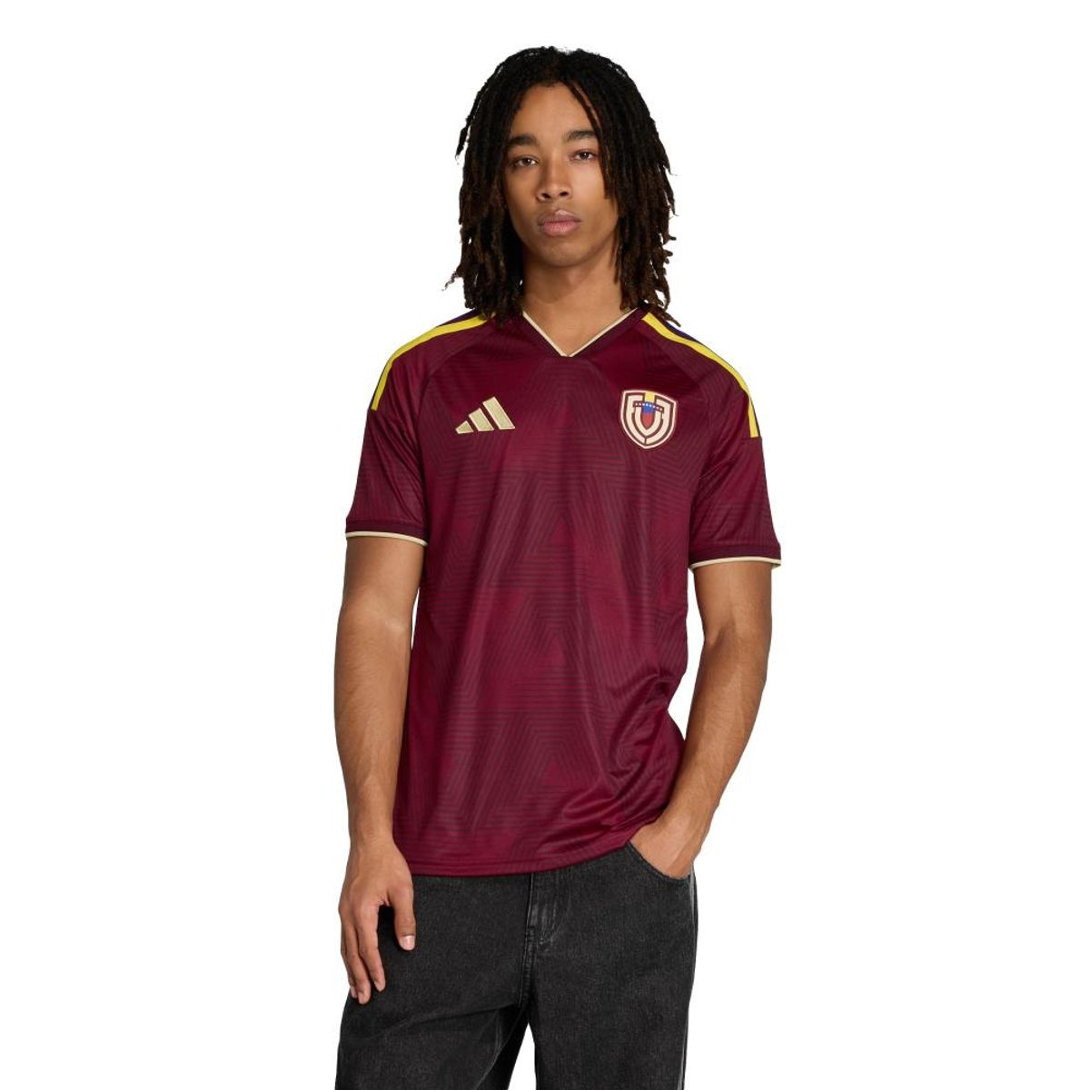 ADIDAS - Camiseta de Fútbol Local Venezuela 26 Hombre adidas