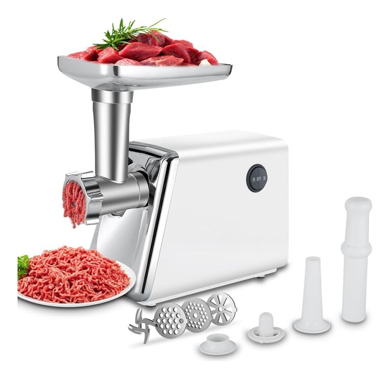 Picadora De Carne 1400w Capacidad 2kgmin + Accesorios