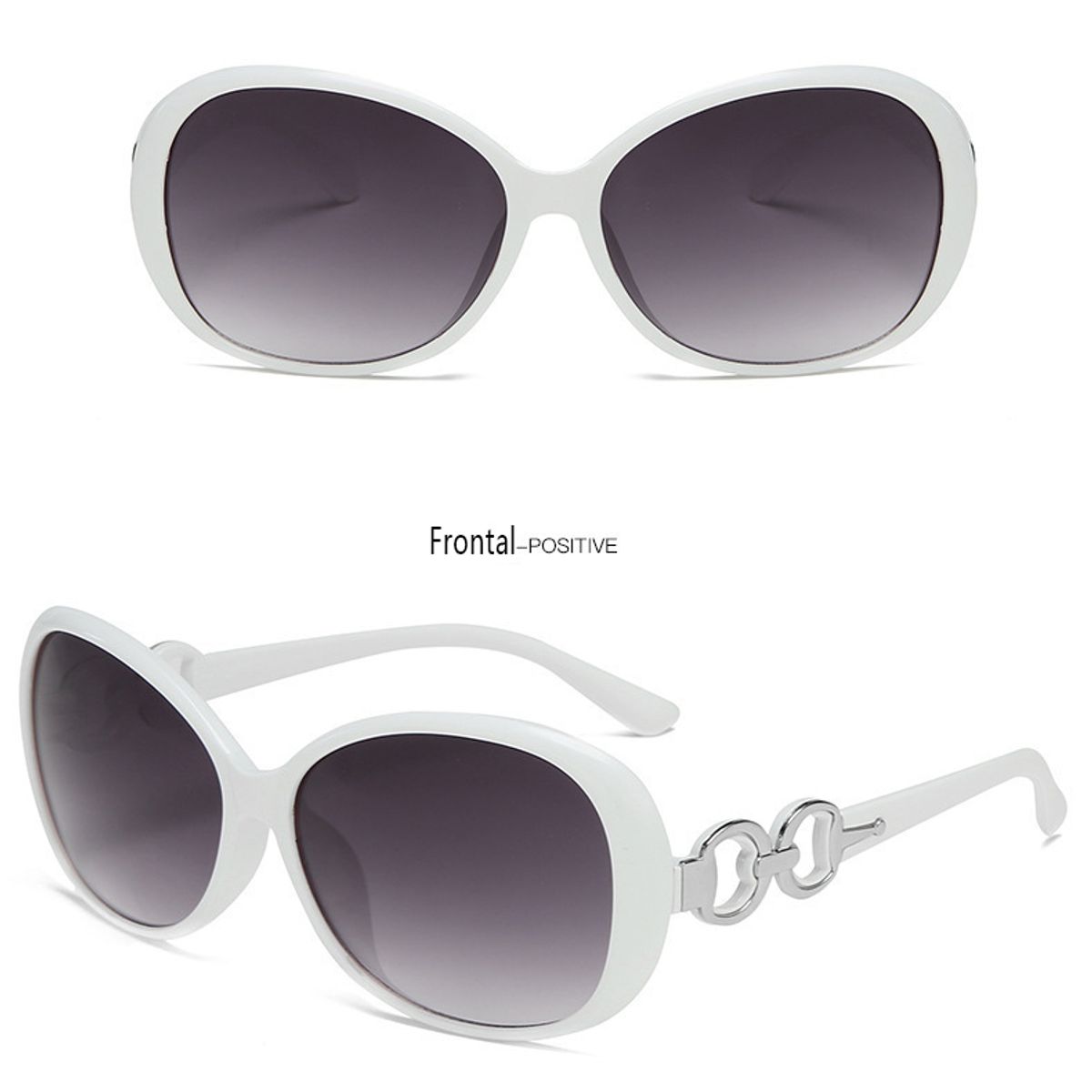 GENERAL - Clásico Retro Gafas De Sol Moda Oval Sunshade