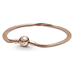 PANDORA - Pulsera Brazalete De Plata Rose Mujer