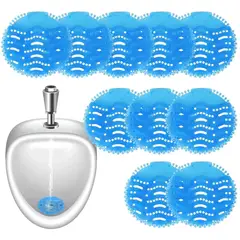 KUANGYE - 10 Pcs Tapetes Aromatizante Mingitorio Urinario Antisalpicaduras