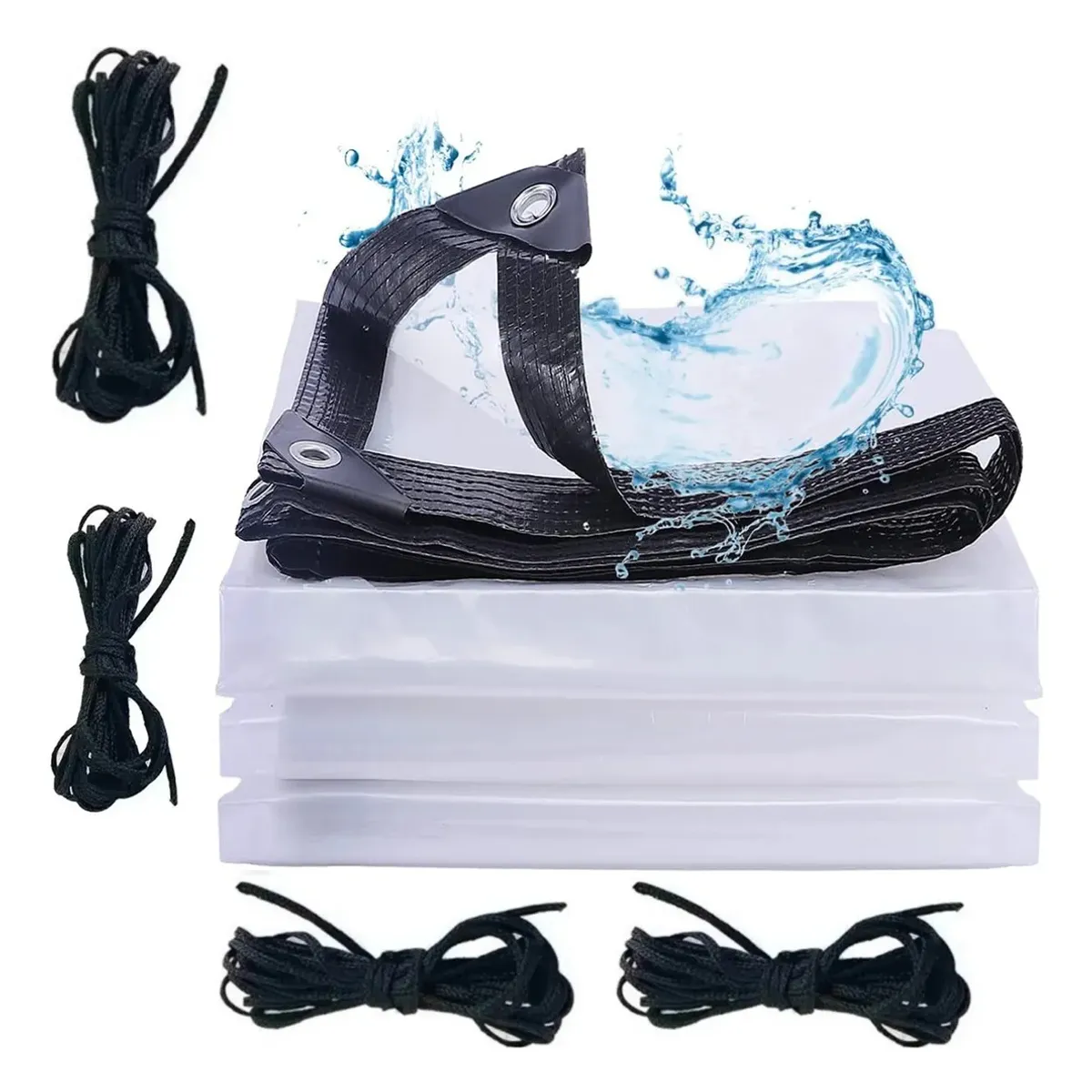 KUANGYE - Lonas Transparentes Resistentes Impermeables 2x3 M
