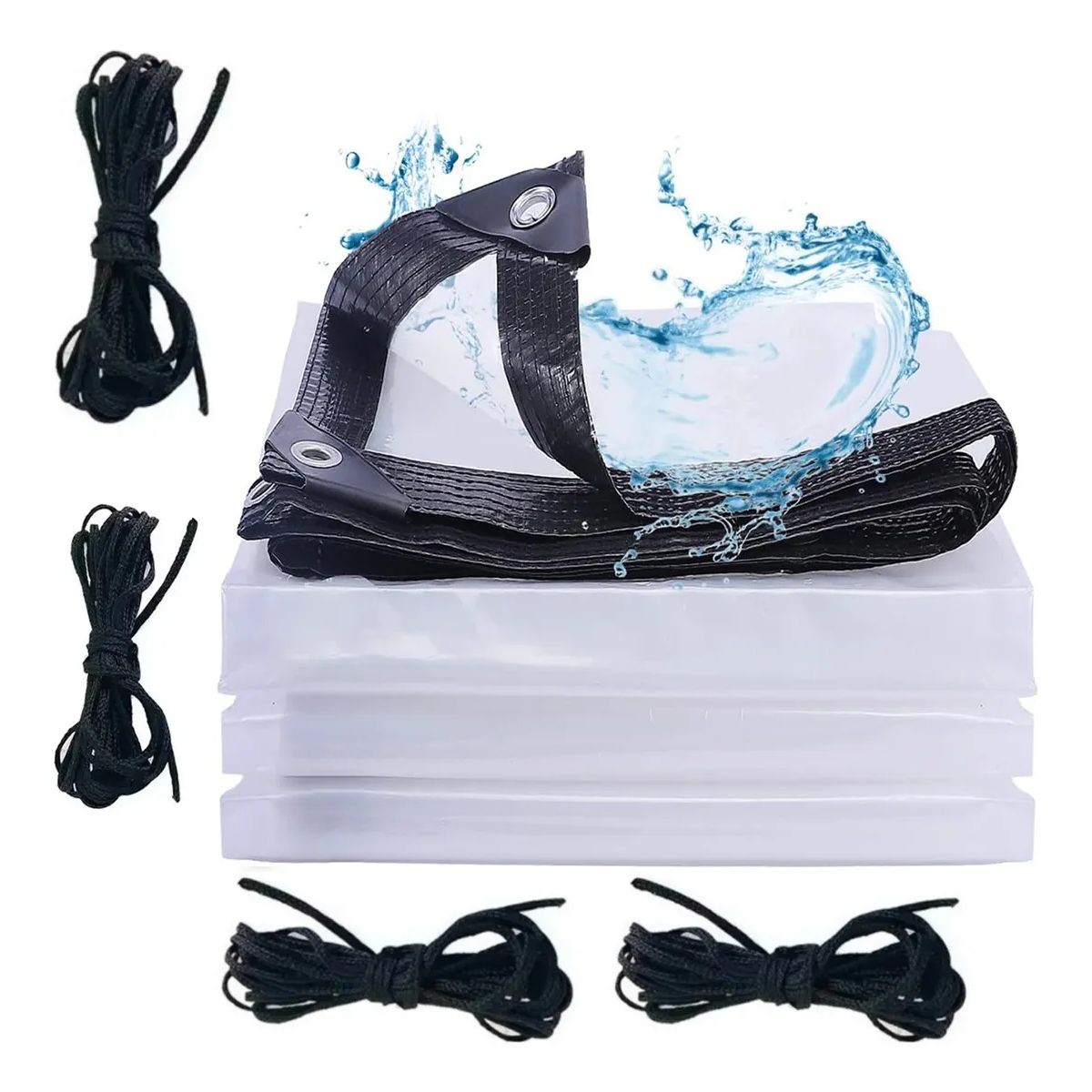 KUANGYE - Lonas Transparentes Resistentes Impermeables 2x3 M