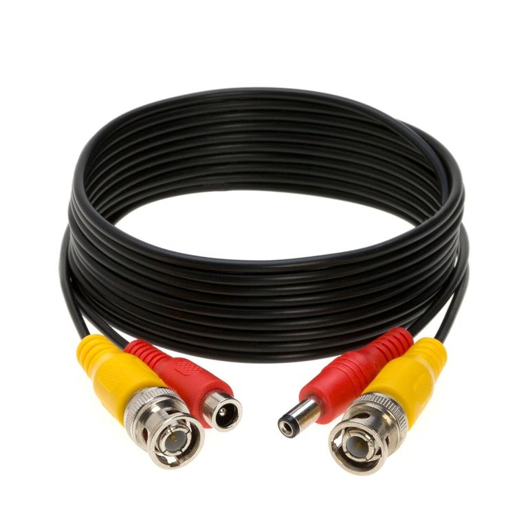 KUANGYE Cable Para Camara Vigilancia Video Y Poder 50mts
