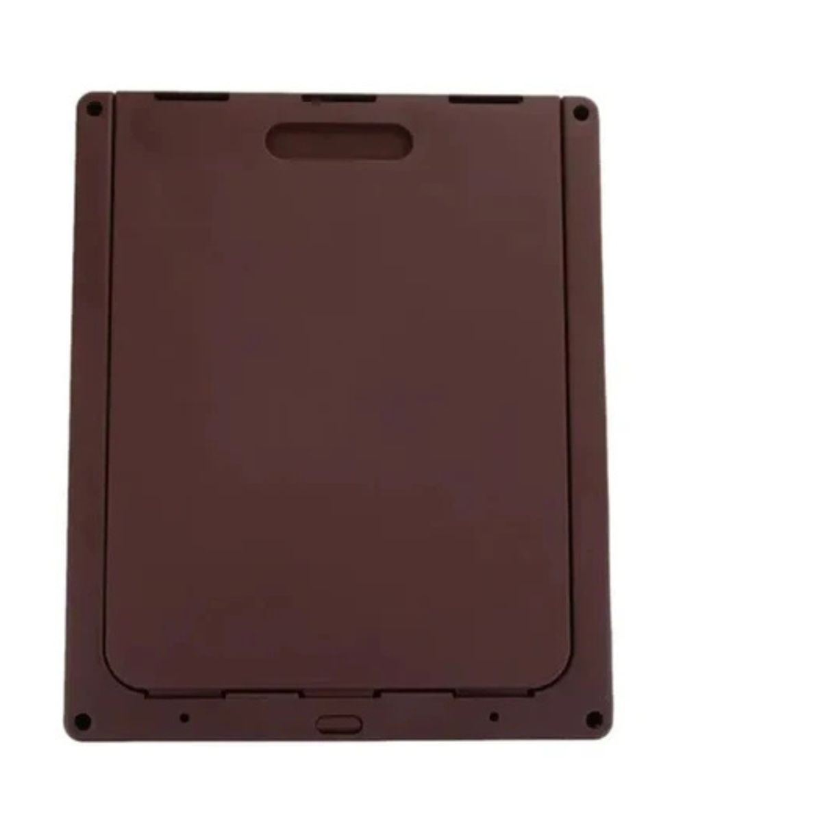 GENERICO - Puerta De Entrada Y Salida De Mascotas De Abs Para Perro MARRON