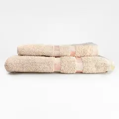 ZAHR - Toalla de Mano Colección 40X80cm Taupe