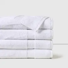 CANNON - Toalla de Visita 100% Algodón 500 grs 30×50cm White –