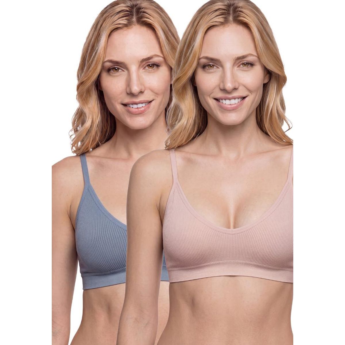 KAYSER - Pack 2x sosten Peto P225.151 ROS1 Kayser - Rosado - XXL