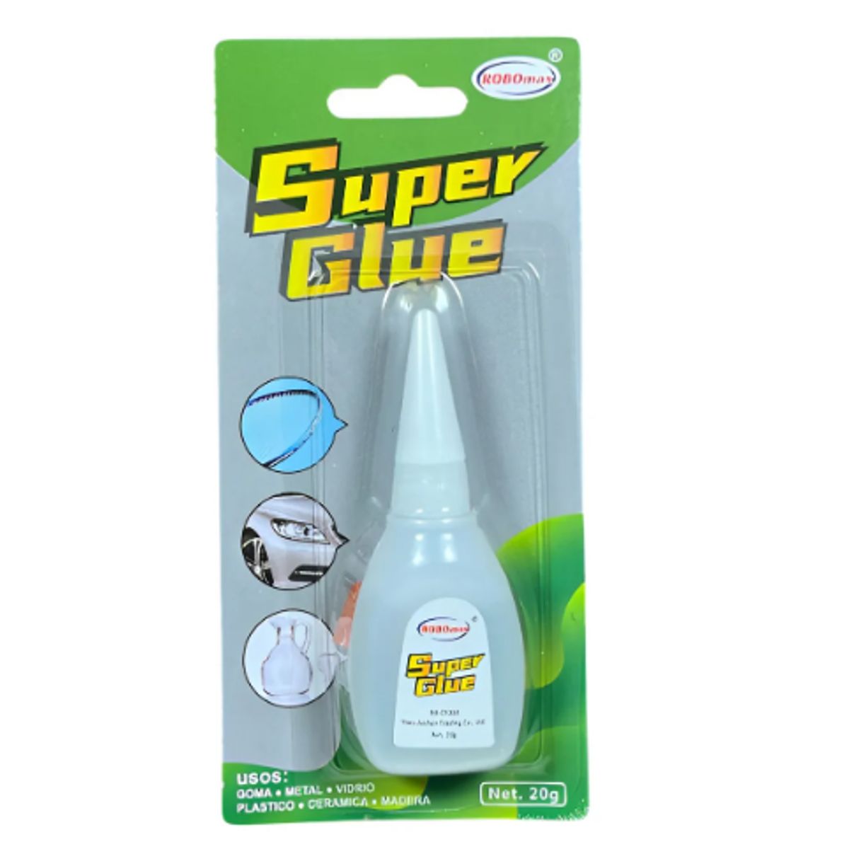GENERICO - Pegamento Súper Glue Adhesivo Instantáneo