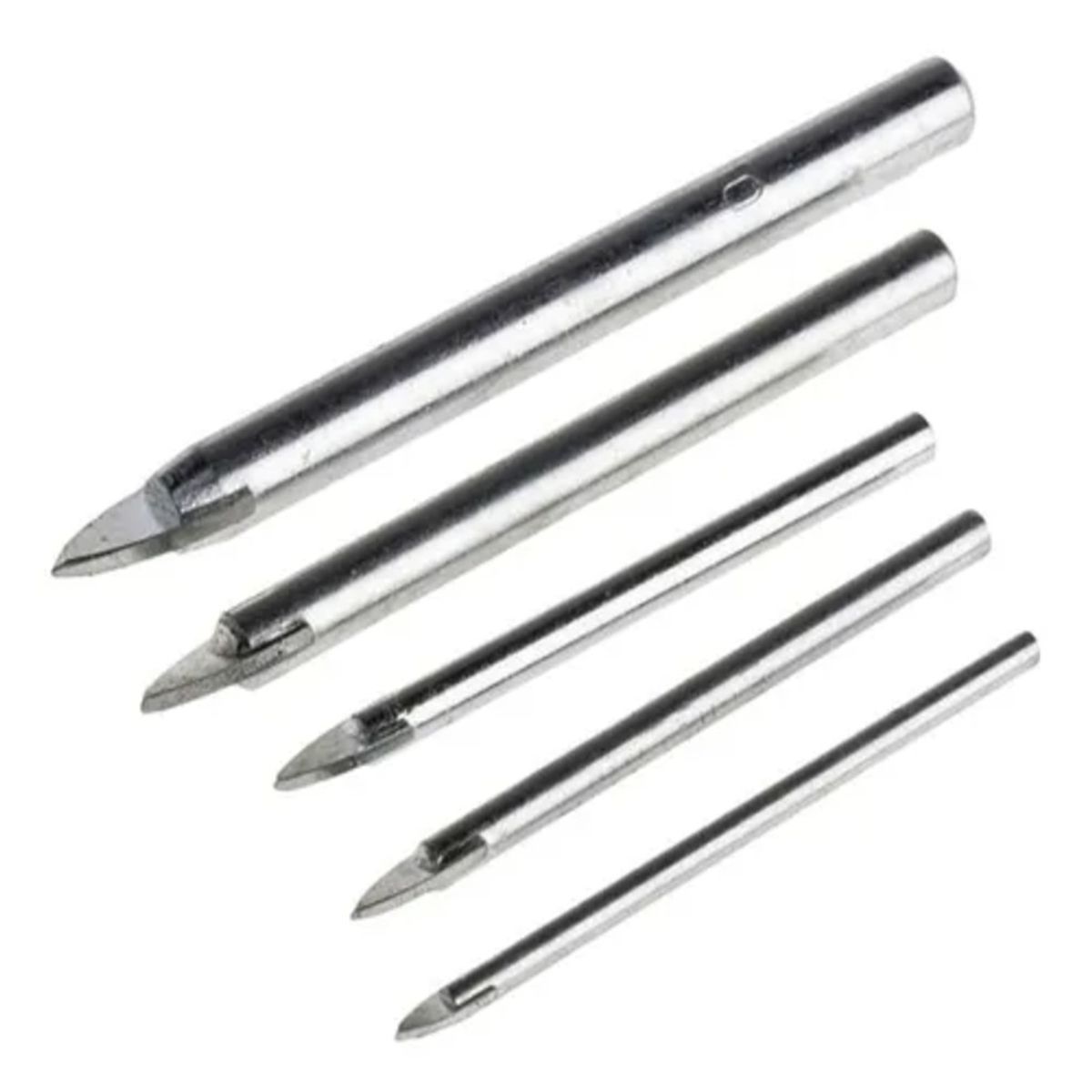 MAKAWA - JGO DE BROCAS PARA VIDRIO Y CERAMICO POR 5PCS MAKAWA