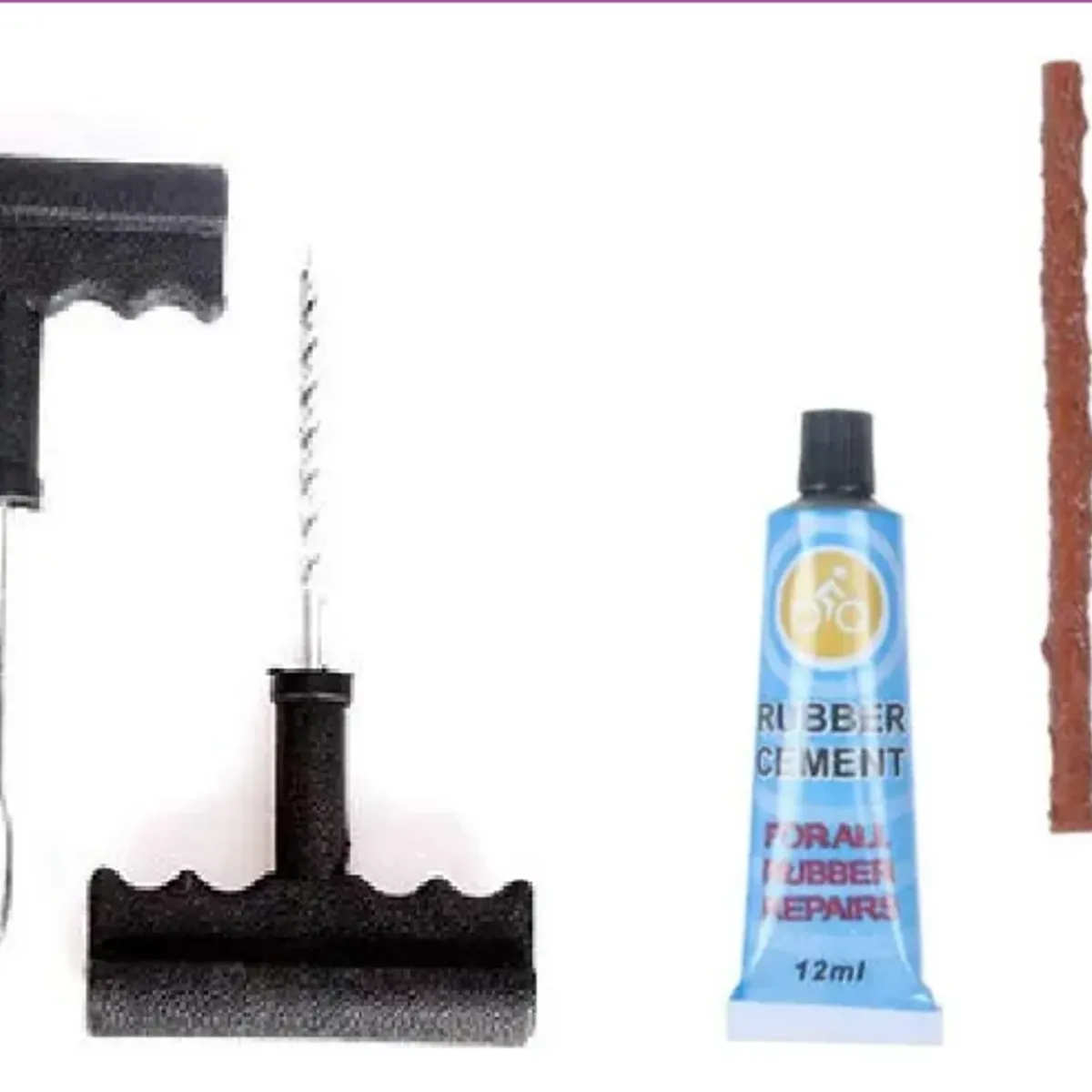 GENERICO - Kit De Reparación De Neumáticos Llantas 6 Pcs Kmt Style