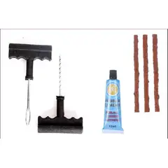 GENERICO - Kit De Reparación De Neumáticos Llantas 6 Pcs Kmt Style