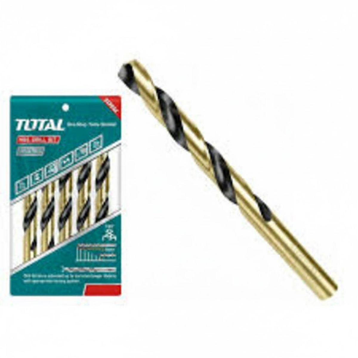 TOTAL TOOLS - BROCA P METAL HSS 10MM POR 5PCS TOTAL