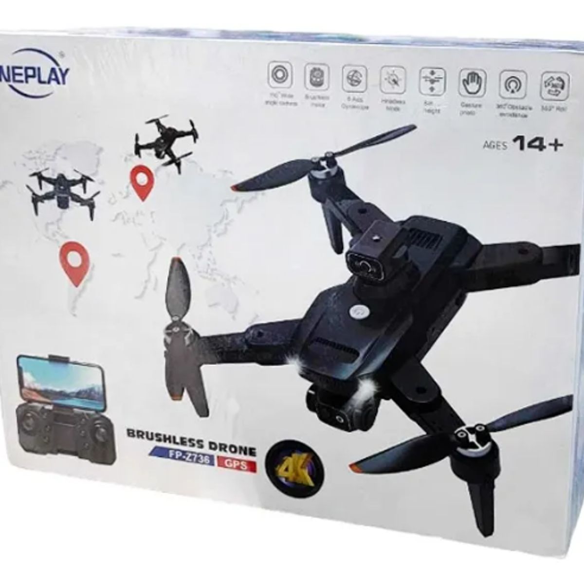 GENERICO - Drone Fineplay Con Camera Hd Fp-z736