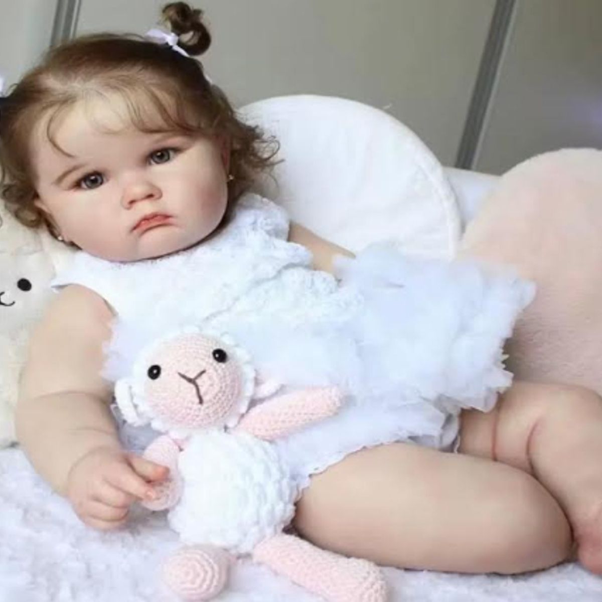 GENERICO - Muñeca Reborn Realista Cuerpo De Algodón 50cm