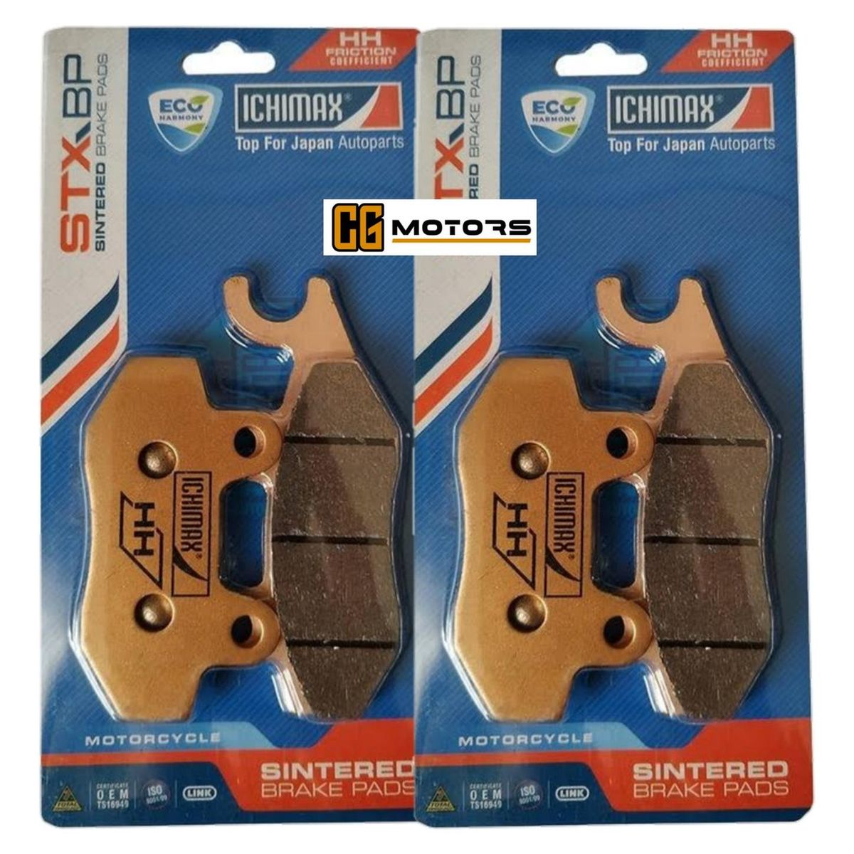 GENERICO - Pastilla Freno Delantera + Traseras Kawasaki Ninja 300  400