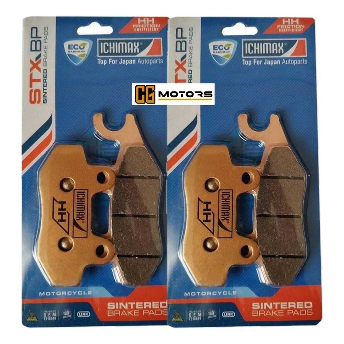 GENERICO - Pastilla Freno Delantera + Traseras Kawasaki Ninja 300  400