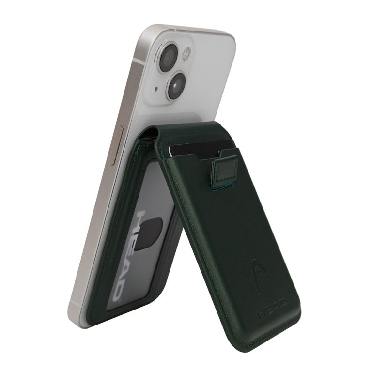 Billetera Tarjetero Magnetico Vantage Premium Verde Verde TALLA UNICA