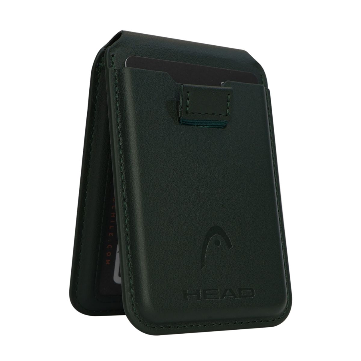 HEAD - Billetera Tarjetero Magnético Vantage Premium Verde Head