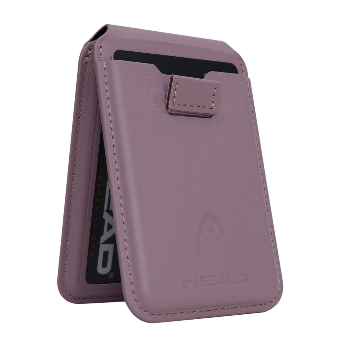 HEAD - Billetera Tarjetero Magnético Vantage Premium Malva Head