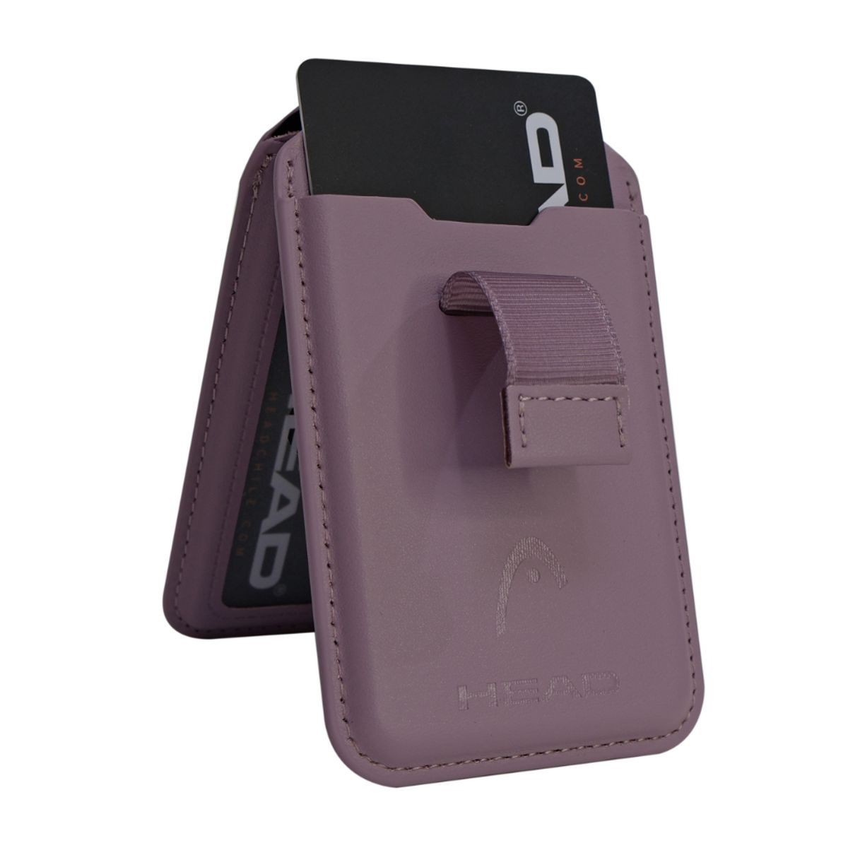 HEAD - Billetera Tarjetero Magnético Vantage Premium Malva Head