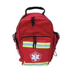 GENERICO - Mochila de Emergencia y Rescate Médico 45L Cordura Antidesgarro Roja