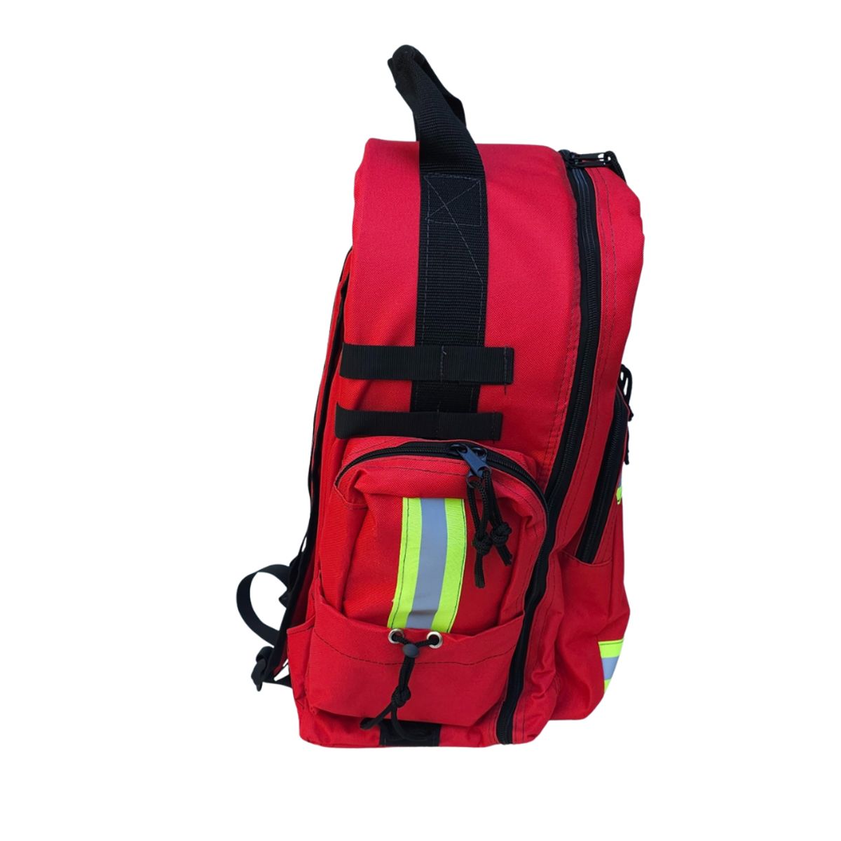 GENERICO - Mochila de Emergencia y Rescate Médico 45L  Cordura Antidesgarro Roja