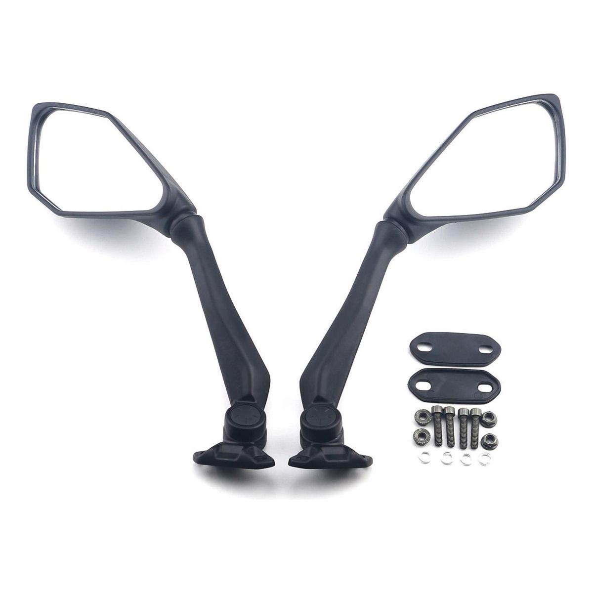 GENERICO - Espejos Para Moto Kawasaki Ninja 400  Zx4rr  500 Abatibles