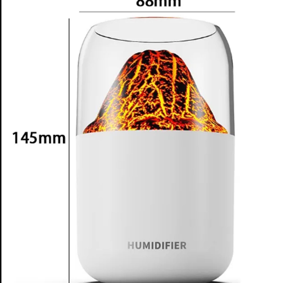 GENERICO - Humidificador Ultrasónico De Aire Volcán