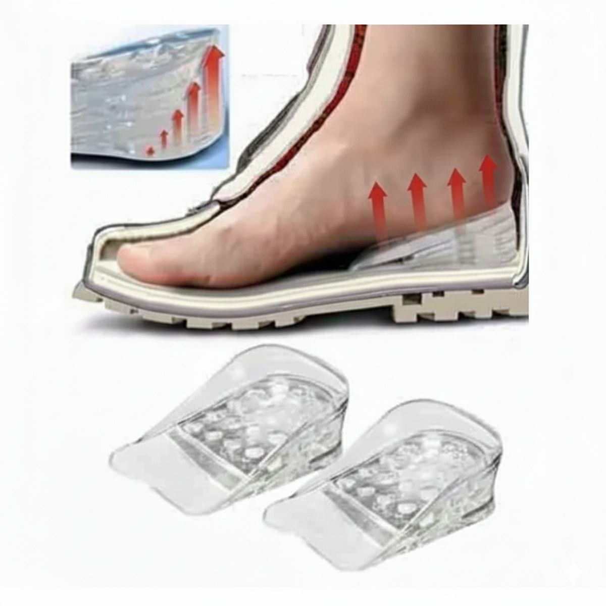 MOVI - Plantillas Elevadoras- Aumenta Tu Estatura