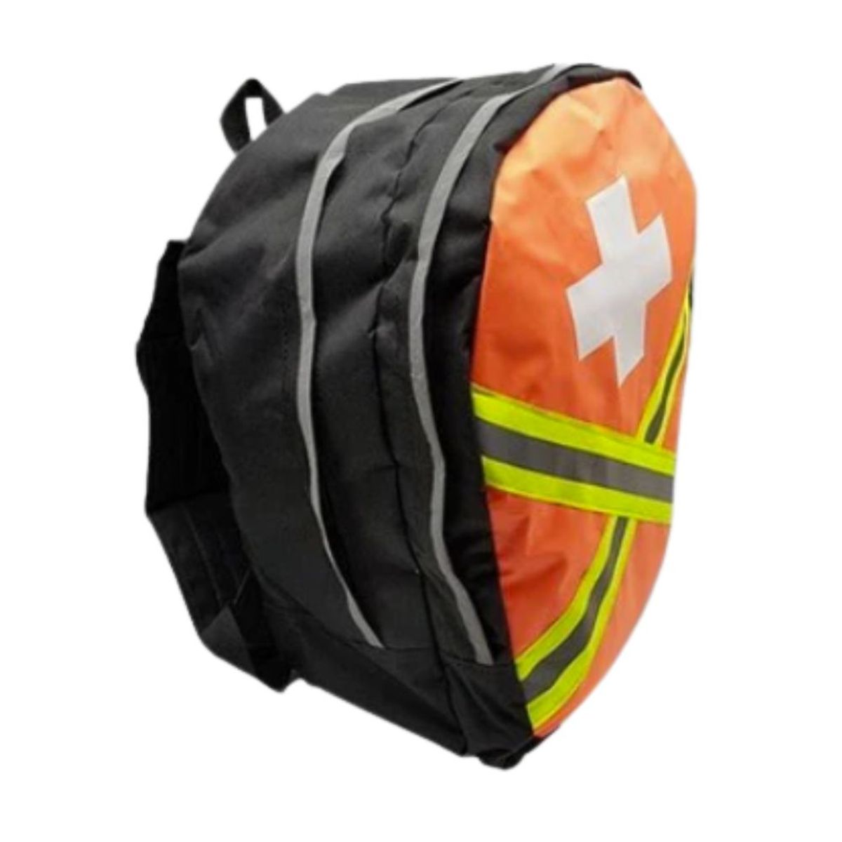 GENERICO - Mochila Botiquín de Emergencia Naranja Reflectante Ripstop Antidesgarro