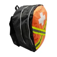GENERICO - Mochila Botiquín de Emergencia Naranja Reflectante Ripstop Antidesgarro