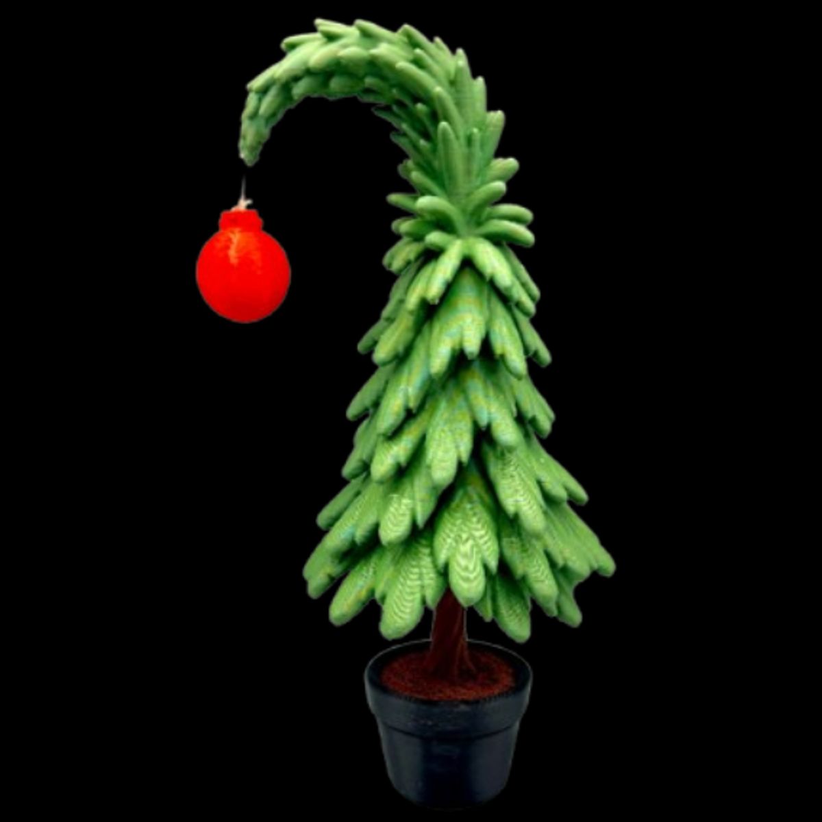 GENERICO - Figura Navideña - Árbol de Navidad Divertido