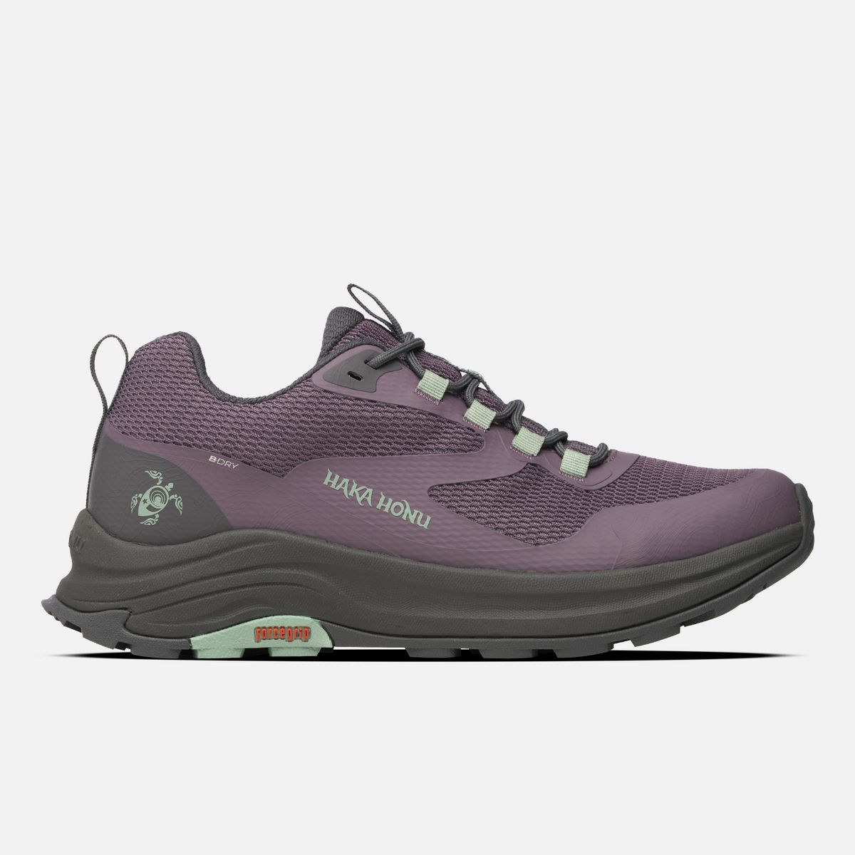 HAKA HONU - Zapatilla Mujer Huillin Bajo Morado/Verde Agua Haka Honu