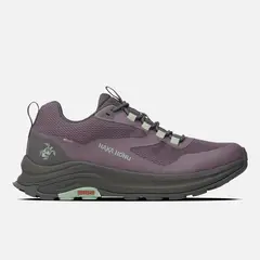 HAKA HONU - Zapatilla Mujer Huillin Bajo Morado/Verde Agua